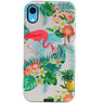 Flamingo Design Hardcase Backcover voor iPhone XR