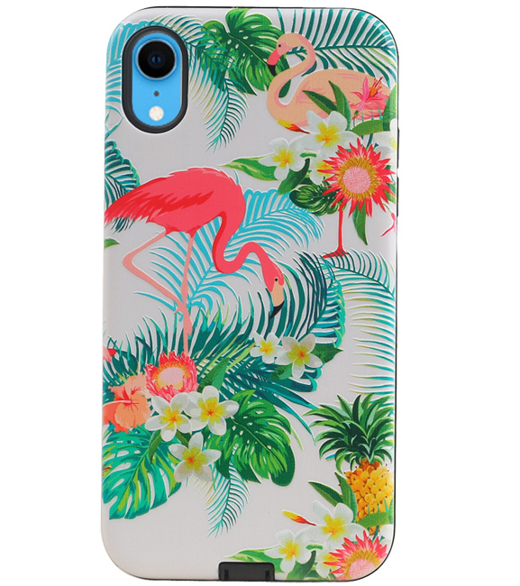 Backcover Hardcase Flamingo Design per iPhone XR