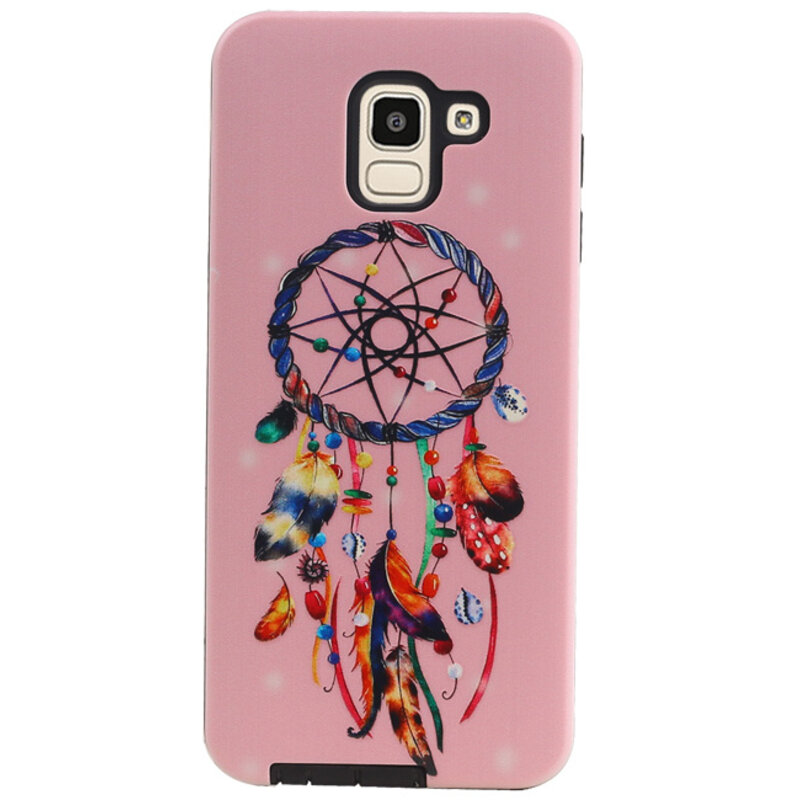 Funda protectora de tapa dura para Dreamcatcher Design para Samsung Galaxy J6