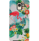 Coque arrière Flamingo Design pour Samsung Galaxy J6
