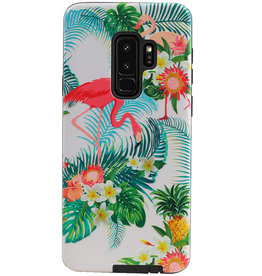 Flamingo Design Hardcase Bagcover til Samsung Galaxy S9 Plus