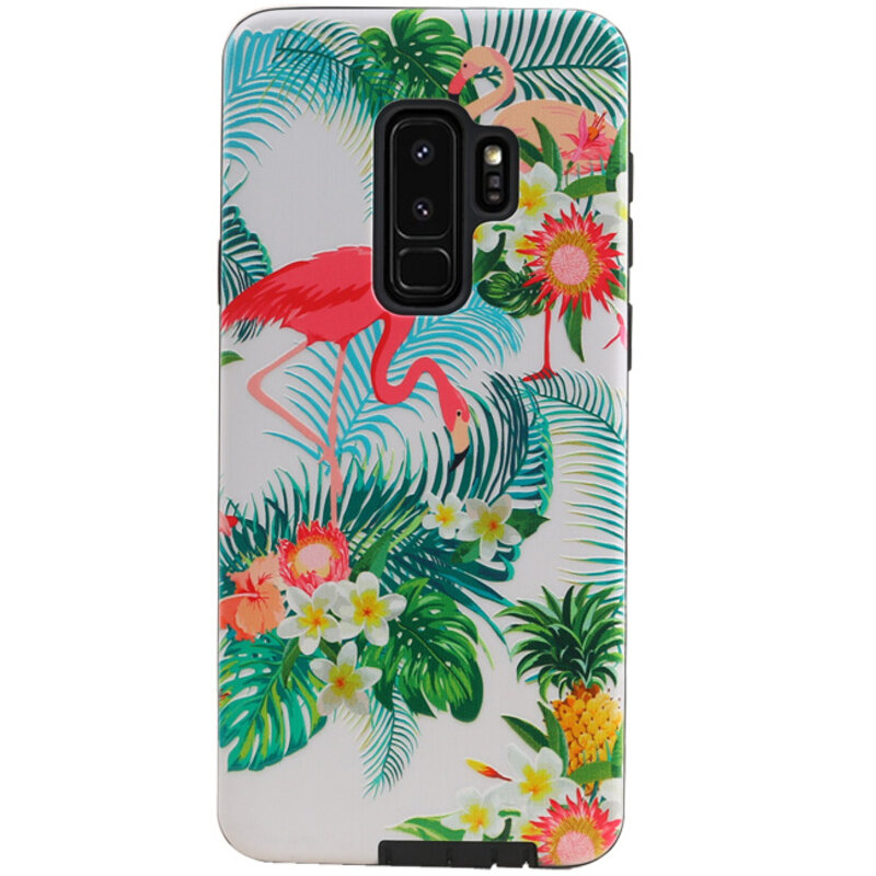 Flamingo Design Hardcase Backcover für Samsung Galaxy S9 Plus