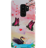 Butterfly Design Hardcase Backcover for Samsung Galaxy S9 Plus
