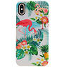 Flamingo Design Hardcase Bagcover til iPhone XS Max
