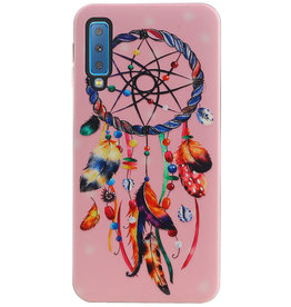 Coque de protection Dreamcatcher Design pour Samsung Galaxy A7 2018