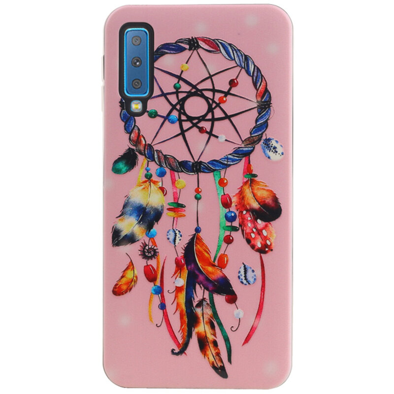 Copertina Dreamcatcher Backcover per Samsung Galaxy A7 2018