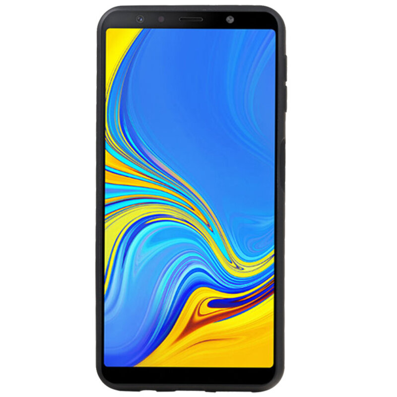 Papillon Design Hardcover Backcover pour Samsung Galaxy A7 2018