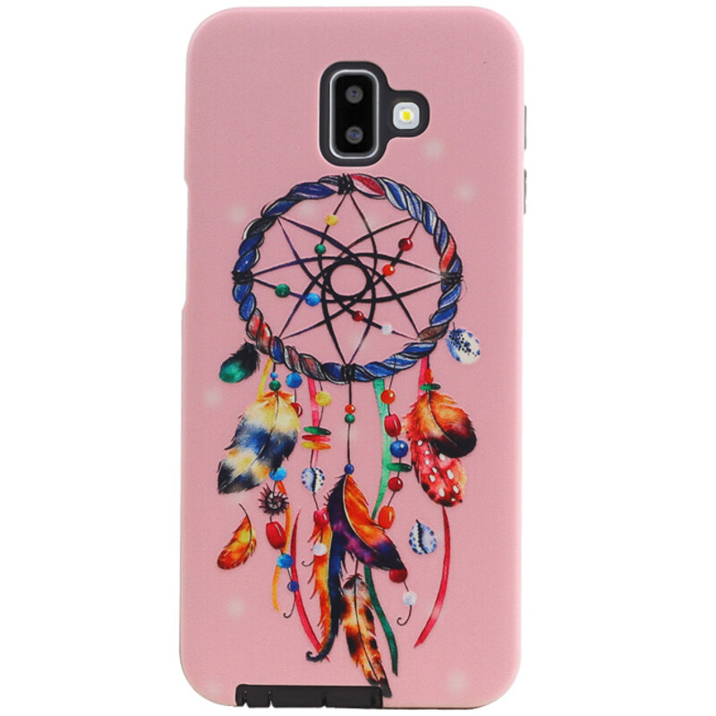 Funda protectora de tapa dura para Dreamcatcher Design para Samsung Galaxy J6 Plus