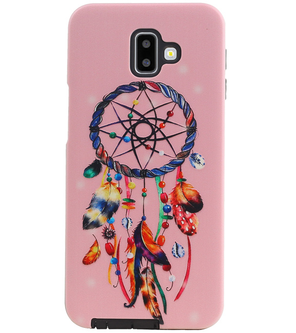 Funda protectora de tapa dura para Dreamcatcher Design para Samsung Galaxy J6 Plus