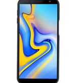 Coque arrière rigide de conception papillon pour Samsung Galaxy J6 Plus