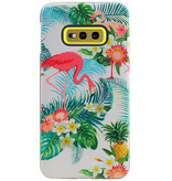 Flamingo Design Hardcase Bagcover til Samsung Galaxy S10e