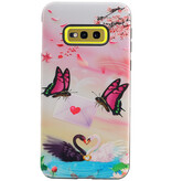 Vlinder Design Hardcase Backcover voor Samsung Galaxy S10e