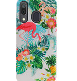 Backcover Hardcase Flamingo Design per Samsung Galaxy A30