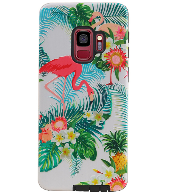 Flamingo Design Hardcase Backcover for Samsung Galaxy S9