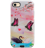 Papillon Design Hardcover Backcover pour iPhone 8/7