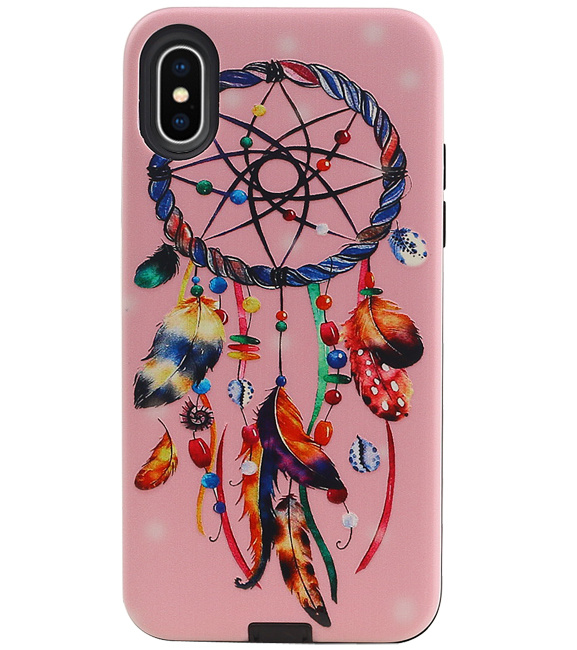 Funda protectora de tapa dura Dreamcatcher Design para iPhone X / XS