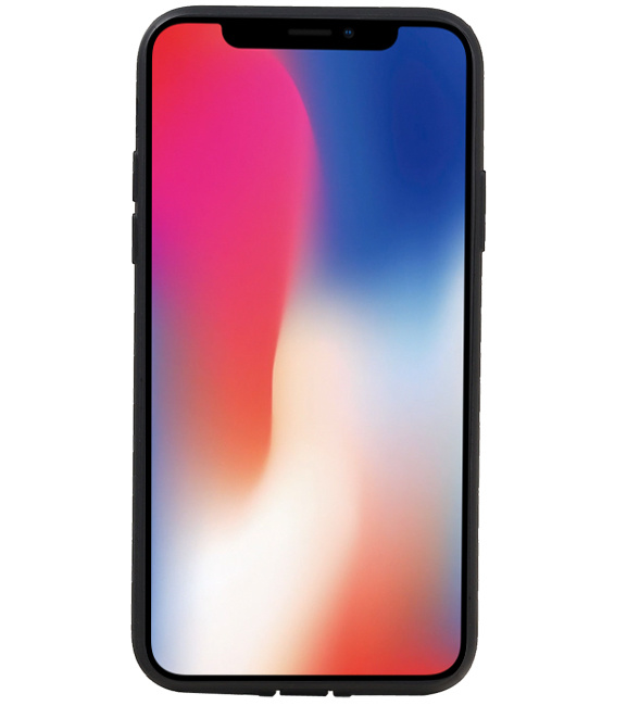 Funda rígida con diseño de mariposa para iPhone X / XS