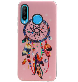 Contraportada de tapa dura para Dreamcatcher Design para Huawei P30 Lite / Nova 4E