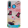 Butterfly Design Hardcase Backcover per Huawei Nova 4E