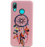 Funda protectora de tapa dura para Dreamcatcher Design para Huawei P Smart 2019