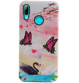 Vlinder Design Hardcase Backcover voor Huawei P Smart 2019