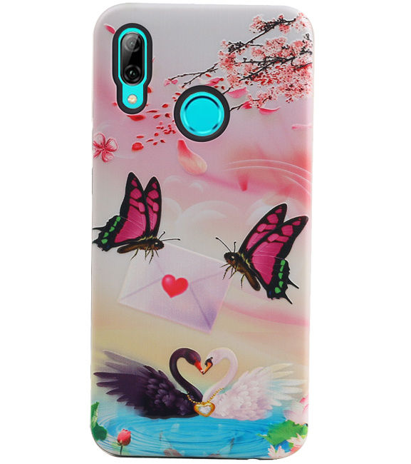 Butterfly Design Hardcase Backcover for Huawei P Smart 2019