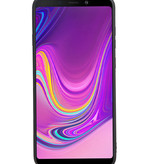 Grip Stand Back Cover rigido per Samsung Galaxy A9 (2018) Nero