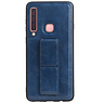 Grip Stand Hardcase Backcover for Samsung Galaxy A9 (2018) Blue