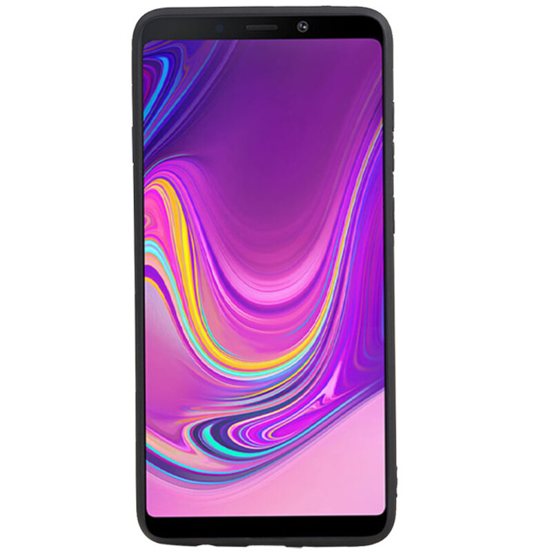 Grip Stand Hardcase Backcover for Samsung Galaxy A9 (2018) Red