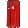 Grip Stand Hardcase Backcover für Samsung Galaxy A9 (2018) Rot