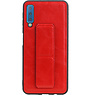 Grip Stand Hardcase Bagcover til Samsung Galaxy A7 (2018) Red