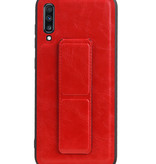 Grip Stand Hardcase Backcover für Samsung Galaxy A70 Red