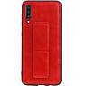 Grip Stand Back Cover rigido per Samsung Galaxy A70 Red