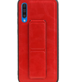 Grip Stand Hardcase Bagcover til Samsung Galaxy A50 Red