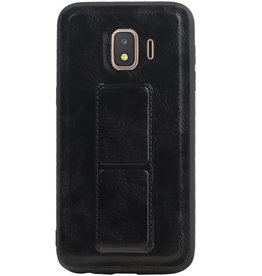 Grip Stand Back Cover rigido per Samsung Galaxy J2 Core Black