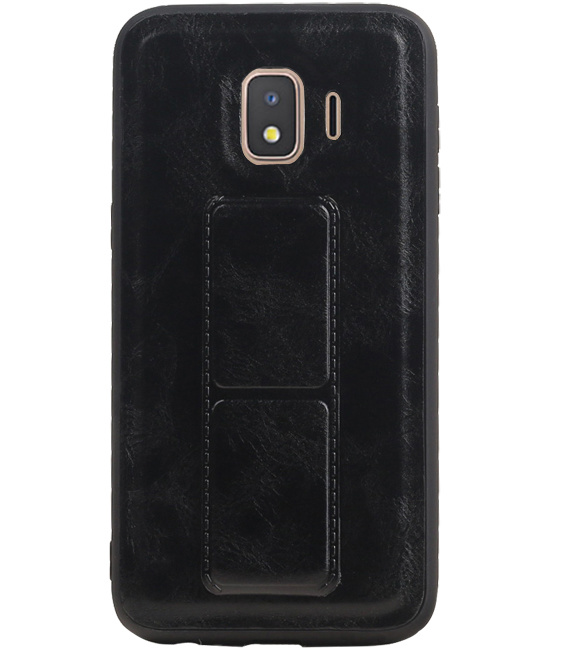 Grip Stand Hardcase Backcover para Samsung Galaxy J2 Core negro