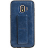 Grip Stand Back Cover rigido per Samsung Galaxy J2 Core Blue