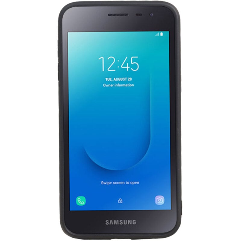 Grip Stand Hardcase Bagcover til Samsung Galaxy J2 Core Red