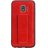 Grip Stand Back Cover rigido per Samsung Galaxy J2 Core Red