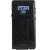 Grip Stand Hardcase Backcover für Samsung Galaxy Note 9 Schwarz