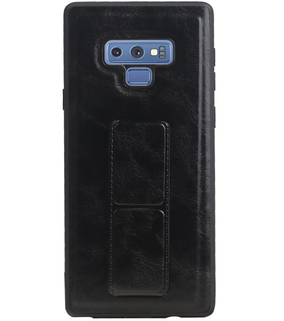 Grip Stand Back Cover rigido per Samsung Galaxy Note 9 Nero