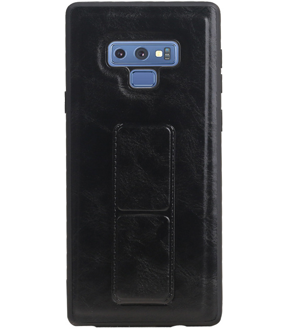 Grip Stand Hardcase Backcover for Samsung Galaxy Note 9 Black