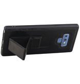 Grip Stand Hardcase Backcover für Samsung Galaxy Note 9 Schwarz