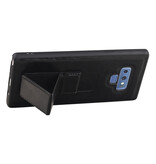 Grip Stand Hardcase Backcover for Samsung Galaxy Note 9 Black