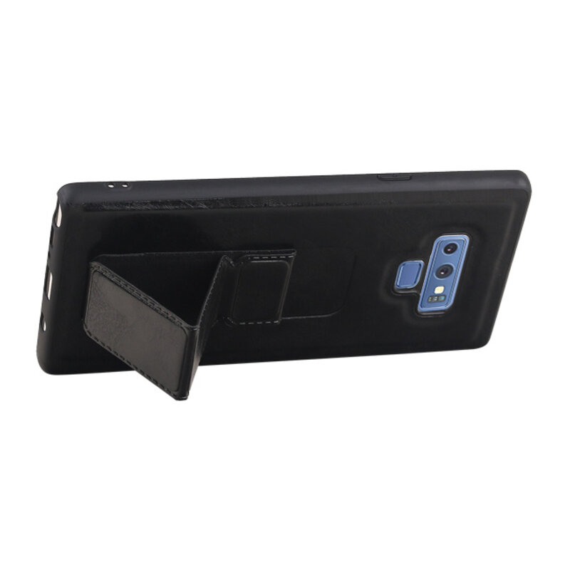 Grip Stand Hardcase Backcover for Samsung Galaxy Note 9 Black
