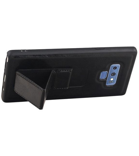 Grip Stand Hardcase Backcover für Samsung Galaxy Note 9 Schwarz