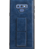 Grip Stand Backcover rigida per Samsung Galaxy Note 9 Blue