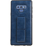 Grip Stand Hardcover Backcover pour Samsung Galaxy Note 9 Bleu