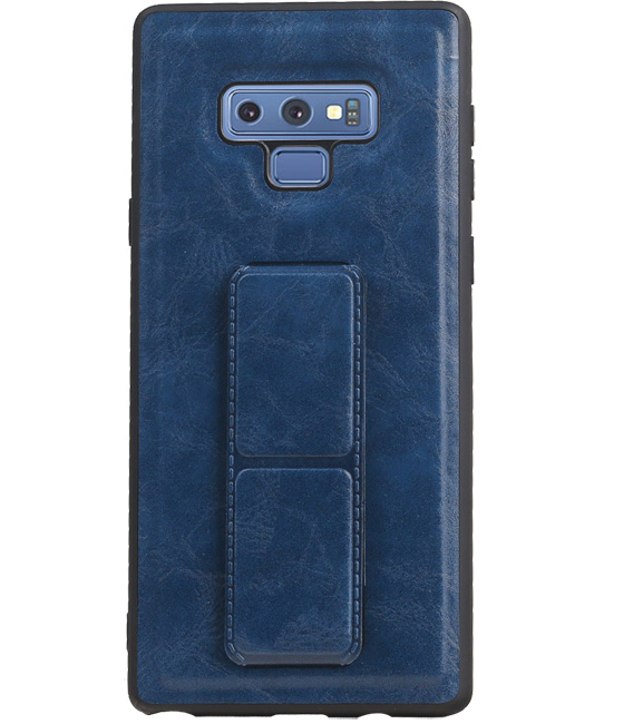 Grip Stand Hardcase Backcover for Samsung Galaxy Note 9 Blue