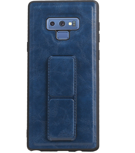 Grip Stand Hardcase Backcover für Samsung Galaxy Note 9 Blue